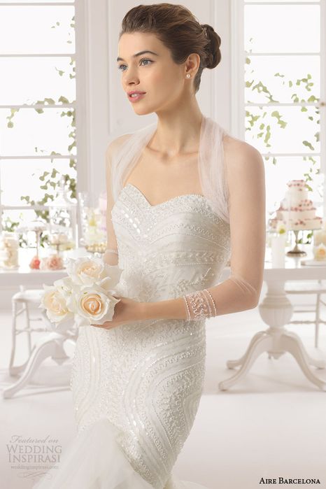 Rochie mireasa Rosa Clara Aire Barcelona