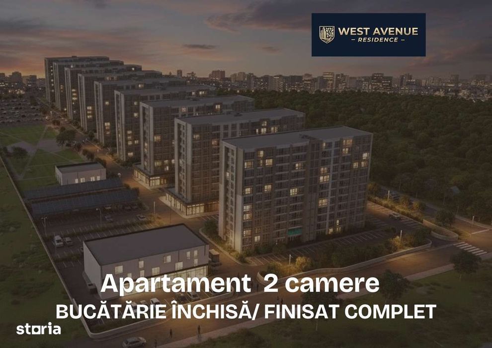 Apartament 2 camere zona Militari -WEST AVENUE RESIDENCE — fotografia 1