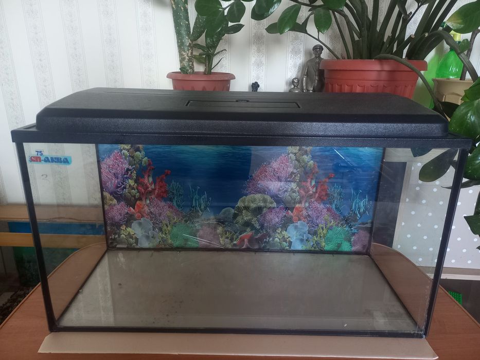 Продам аквариум 75л.