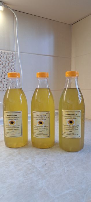 Подсолнечное масло нерафинированное