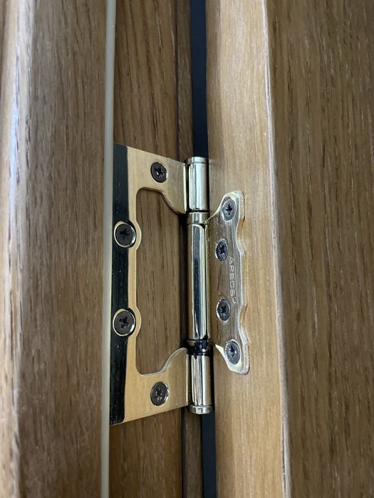 Есікке ручка и топса золотой түс