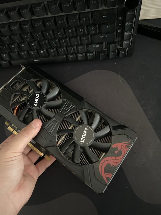 видеокарта rx580 4gb