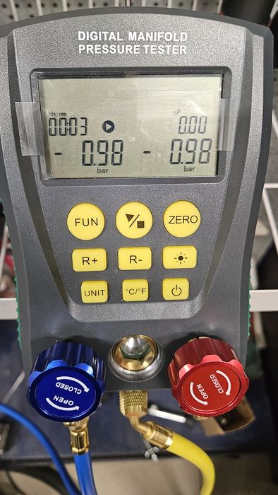 Manifold baterie manometru digital Aer conditionat