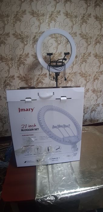 Кольцевая лампа для селфи 3 цвета новый