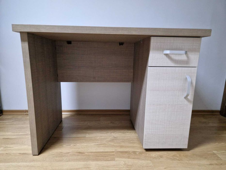 Birou cu sertar și dulap, stare foarte bună - 2 bucăți disponibile