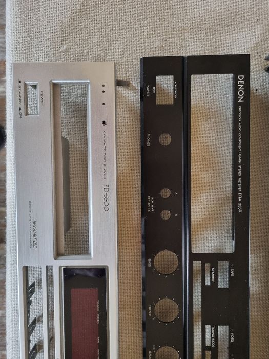 Pachet Panouri frontale Yamaha RX-450, Denon 335R. Pioneer PD 7500.