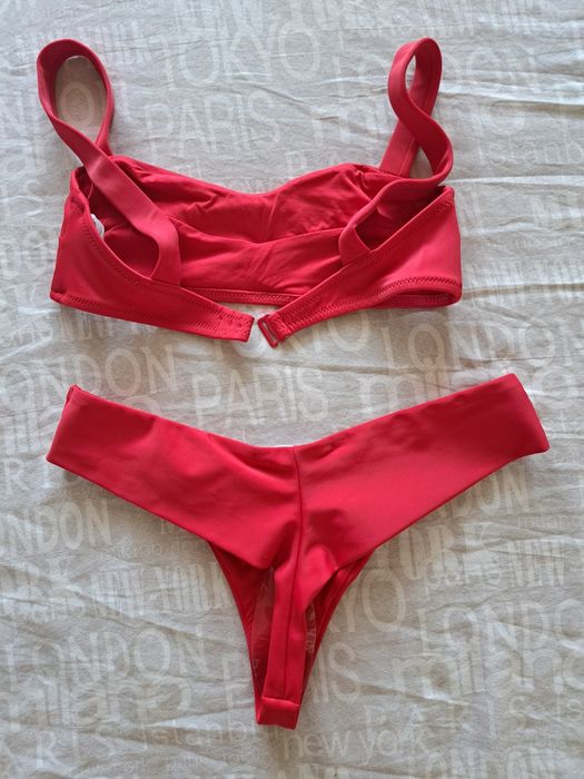 Сет нови бански Shein,Pimkie,MANGO червен бански