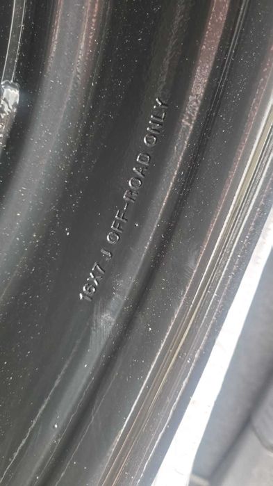 Jante SUZUKI 5x139,7 din otel R16 X 7J ET-25 - Speciale OFF ROAD