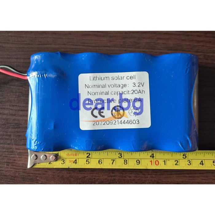 Батерия за соларна лампа четворна тип 32650