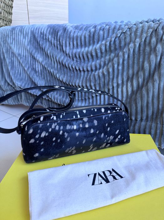 Zara чанта от 100% естествена кожа