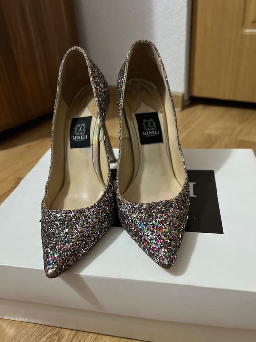 Pantofi Mineli Glitter 37