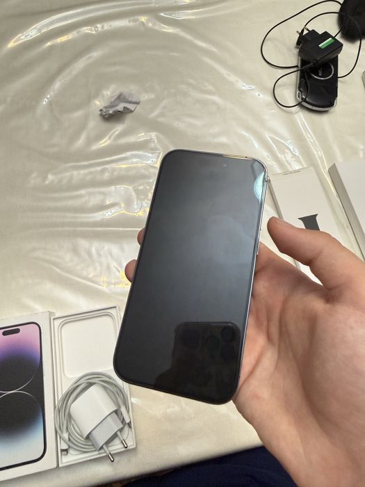 Iphone 14 pro deep purple 128 gb dual sim состояние идеал