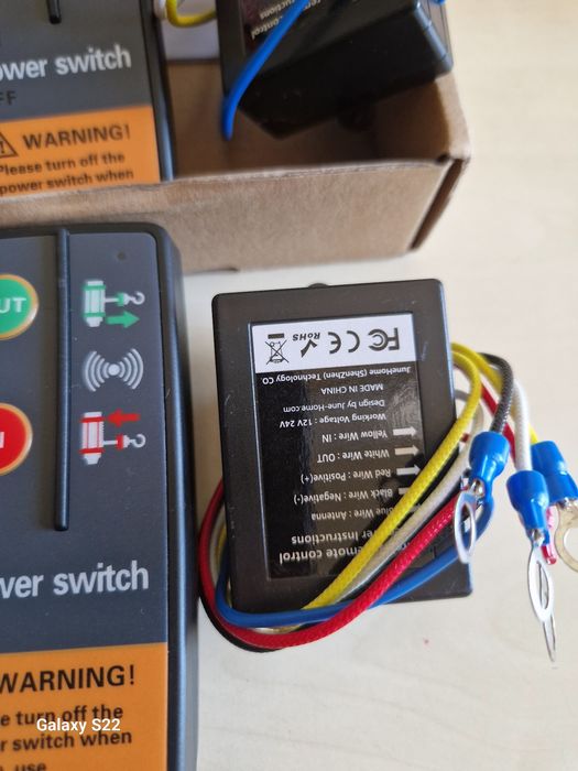 Telecomanda troliu fara fir Wireless 12v 24v