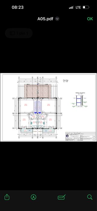 Duplex din faza de proiect !