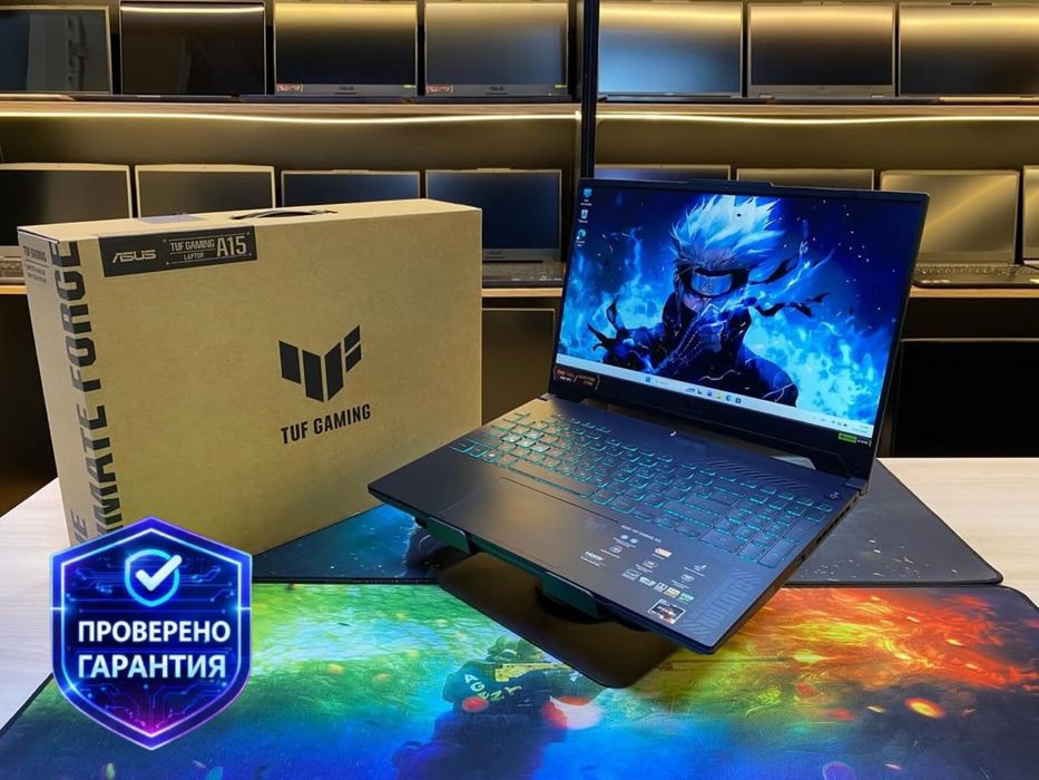 !!!МОЩНЫЙ!!! Игровой Ноутбук Asus TUF Gaming A15 AMD Ryzen 7-7435HS!