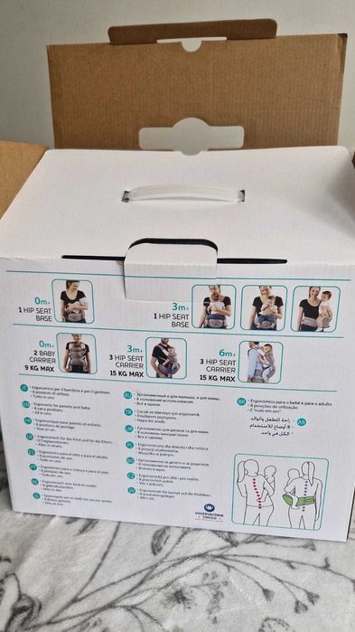 Marsupiu Chicco Hip Seat Carrier 3 în 1 – Stare Ideală