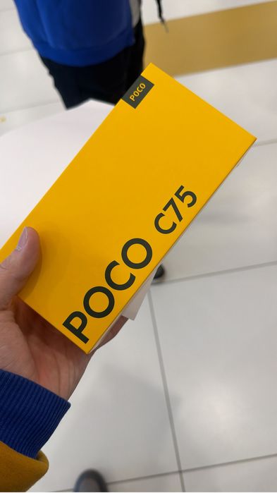 Poco C75 новый не использованный