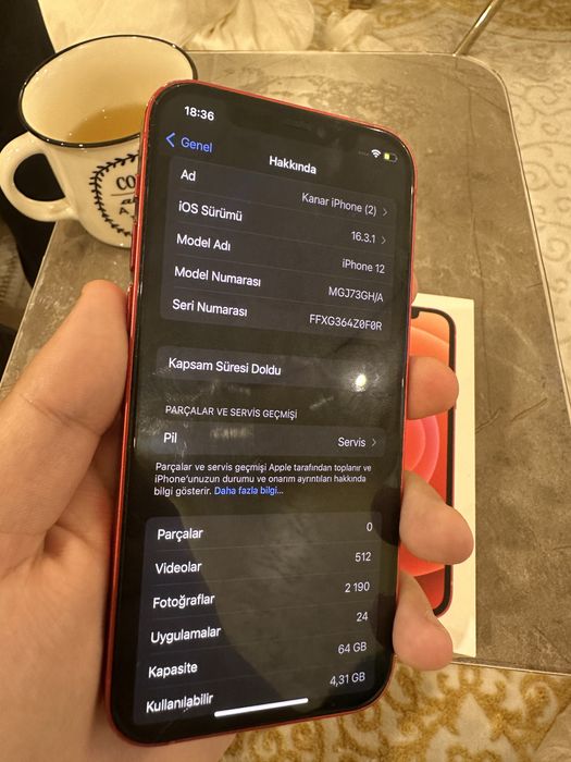 iPhone 12 Red Product