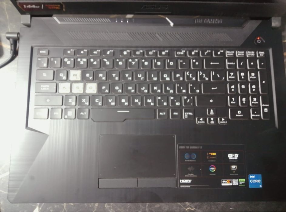 ASUS TUF gaming F17