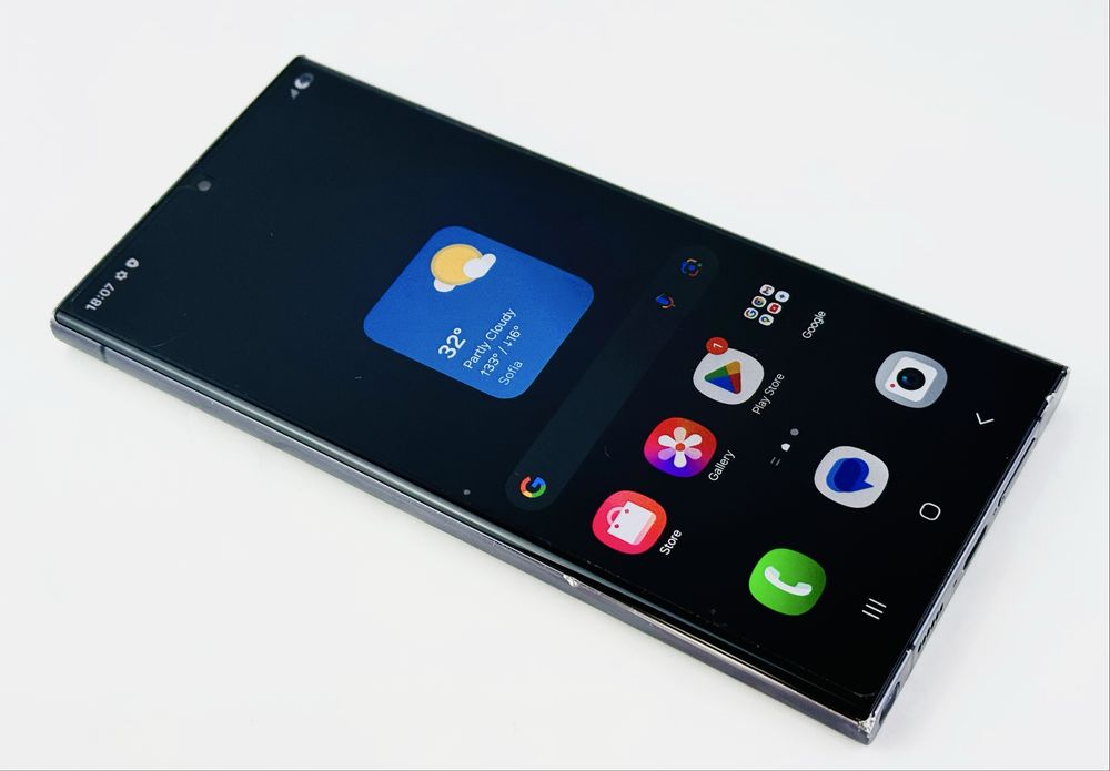 Samsung Galaxy S23 Ultra 5G 256GB 8RAM Black Отличен! Гаранция!