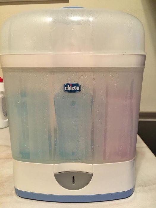 Sterilizator biberoane Chicco SterilNatural 2 in 1