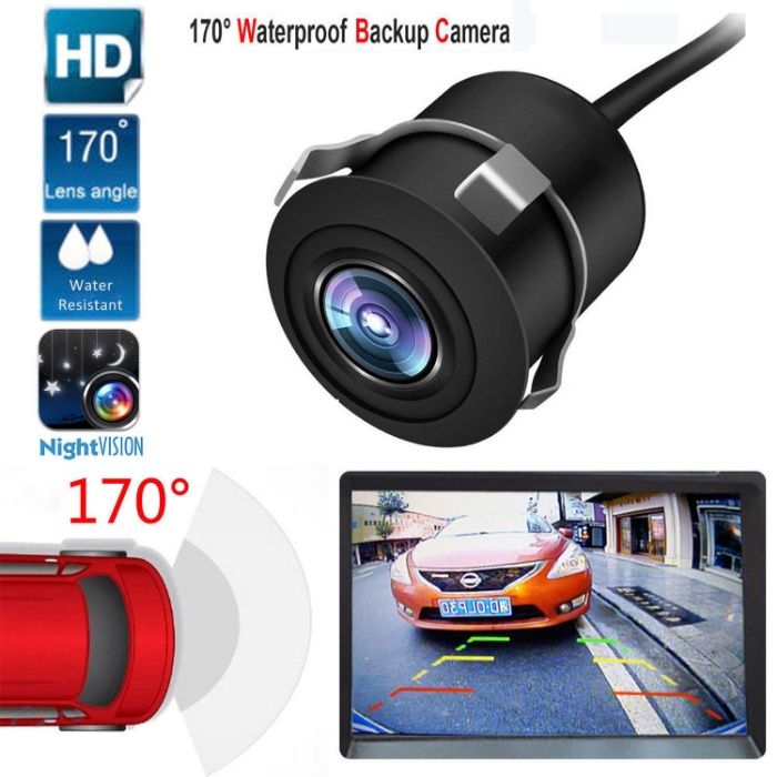 Водоустойчива камера за задно виждане при паркиране