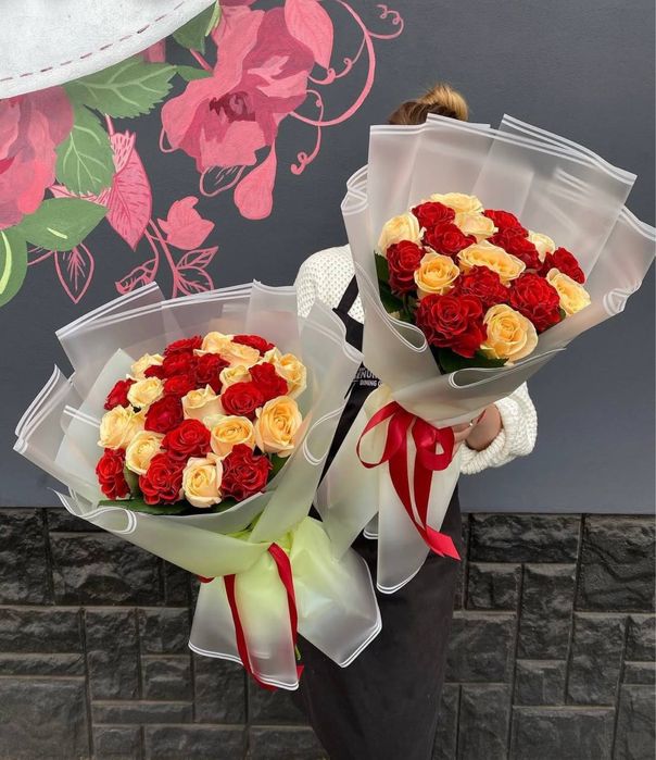 Пионы,розы,тюльпаны,букеты цветов