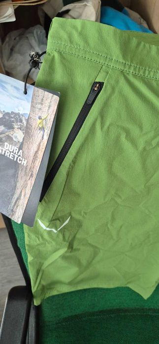 Мъжки къси панталони Salewa Puez Talveno Durastretch Shorts Men – Green Размер M, цена: 73 €