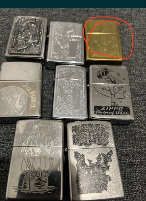 Colectie brichete zippo