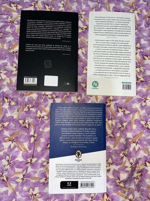 Set/ lot cărți poezie contemporană