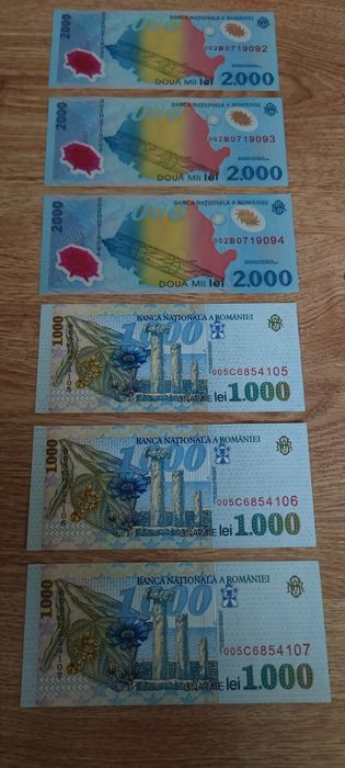 Bancnote serii consecutive