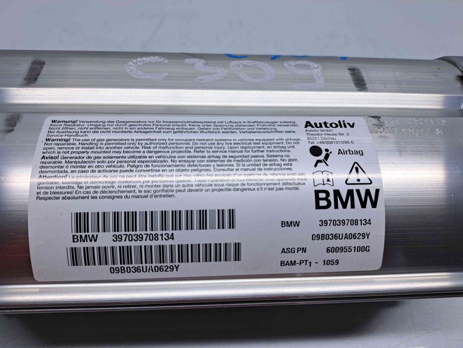 Airbag pasager Bmw 5 (E60) [Fabr 2004-2010] 397039708134