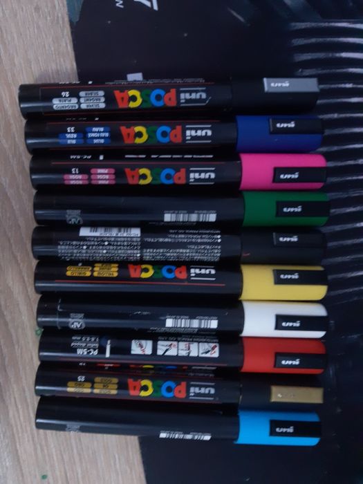 Set 10 markere posca