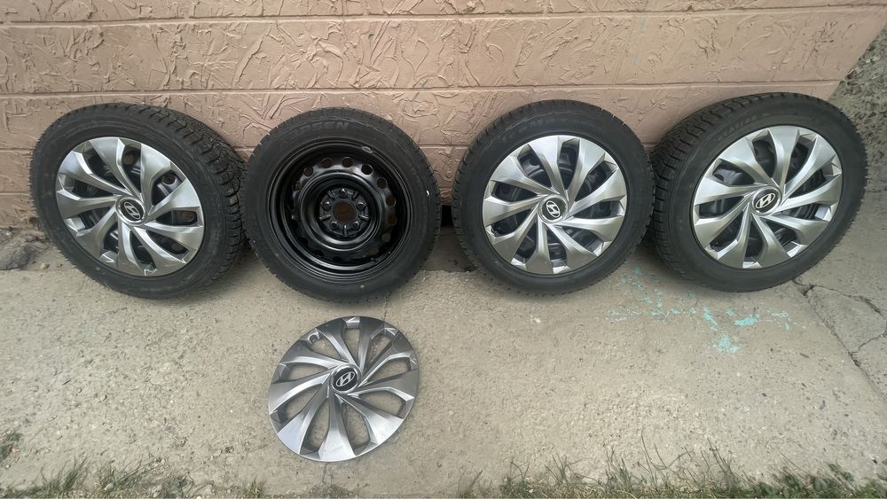 Зимние шины с дисками 205/55/16