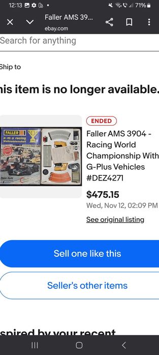 Circuit Masinute Faller,Anii ''80