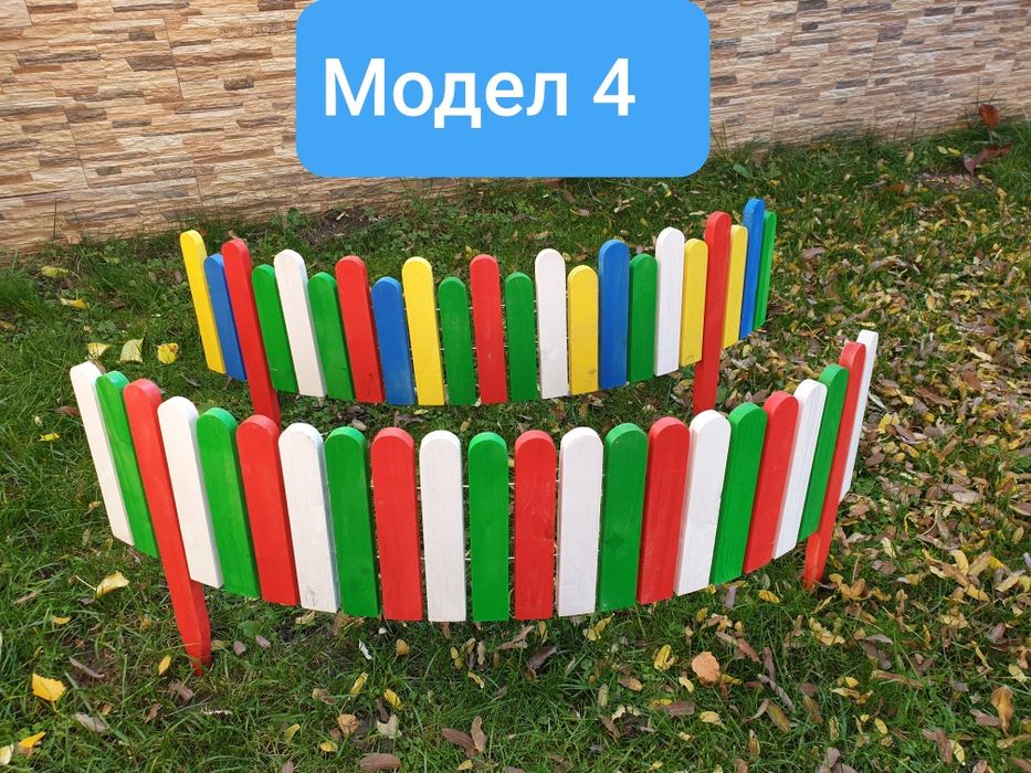 Дървена ограда(декоративна оградка) ролка