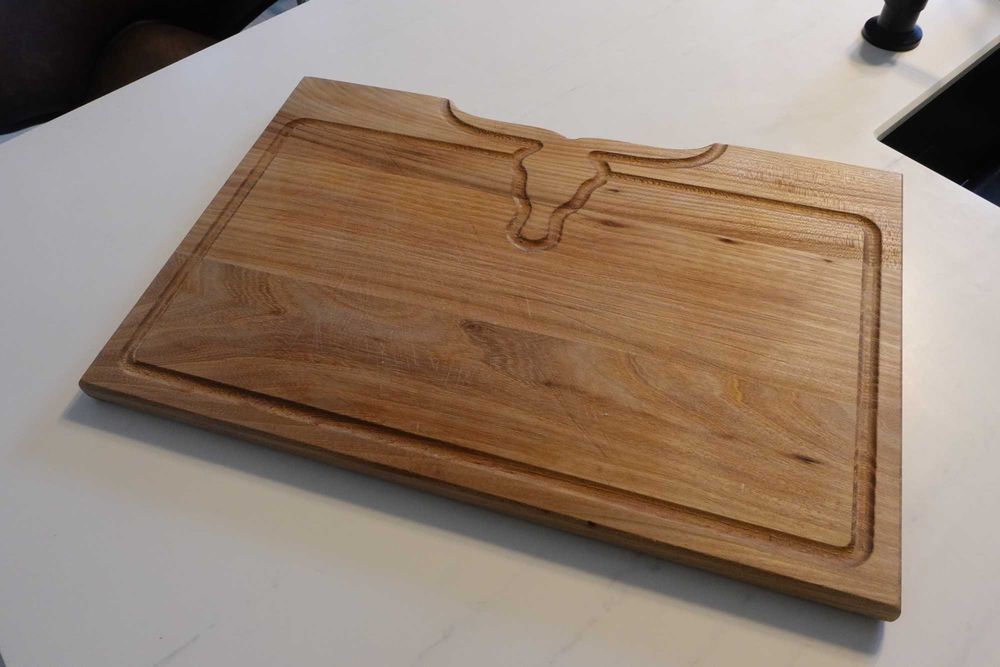 Cutting board -fund de lemn pentru servire/tocator lemn