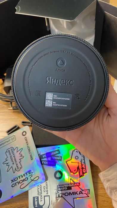 Новая Алиса Яндекс мини станция с гарантией
