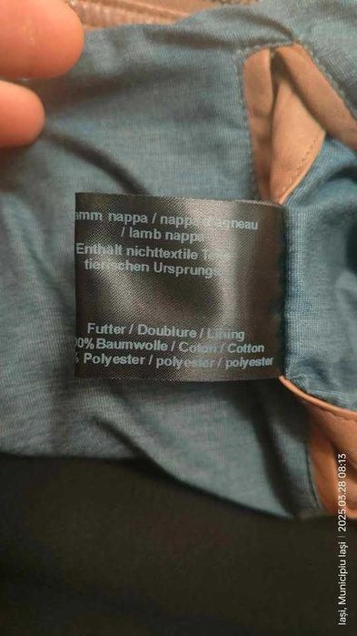 Geacă de Piele Nappa, QUADRO pentru bărbati, Mărim.54,(Super Ofertă).