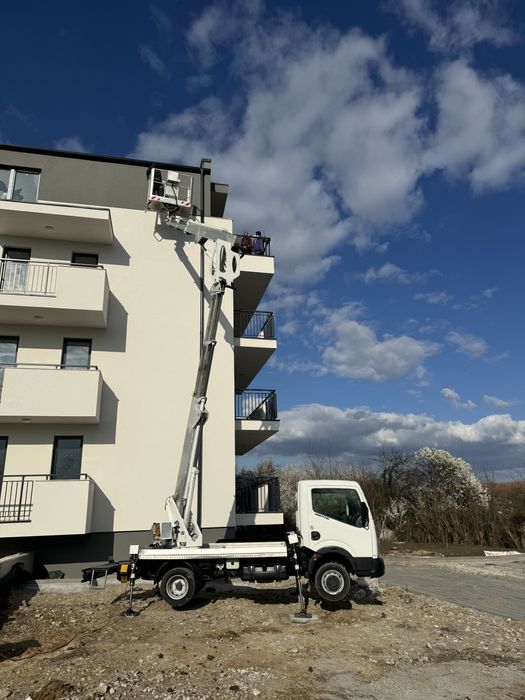 Inchiriere nacela PRB 20-25m, Nacele PRB de inchiriat cu operator 7/7