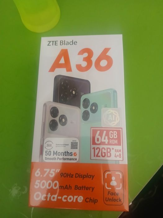 Zte blade a36...