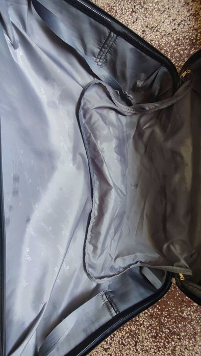 Голям твърд син куфар Passenger Classic 73cm