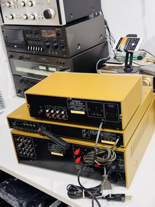 Amplificator legendar de inaltă fidelitate PIONEER A-9,110W/canal 8ohm