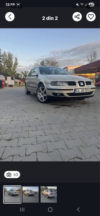 Seat leon 1.6 cu GPL