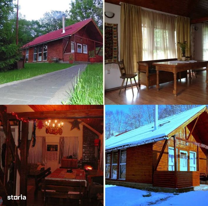 Complex turistic în Munții Apuseni–3 clădiri, 10 camere, teren 3740 mp