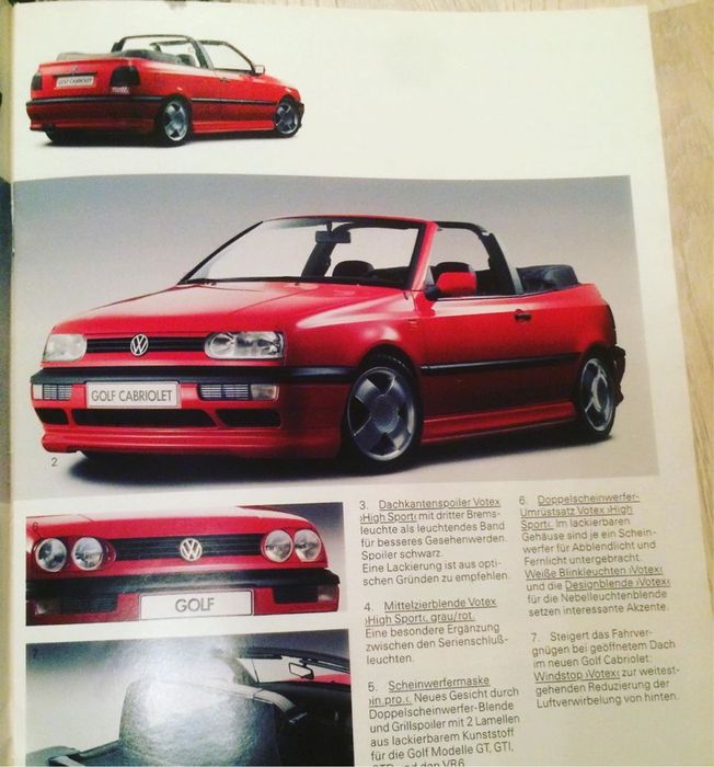 Обвес Votex Golf 3