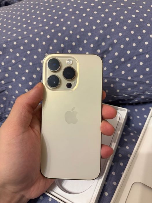 iPhone 14 pro 512 золотой