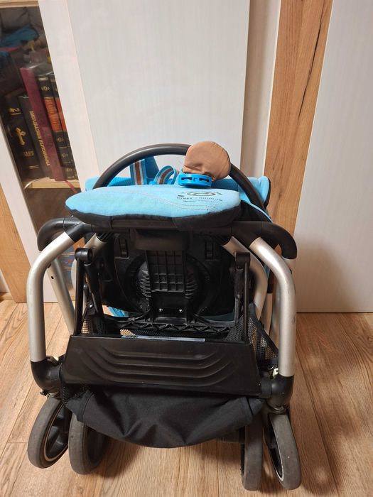 Бебешка количка Cybex Eezy S Twist +2 Beach blue и Cocoon S