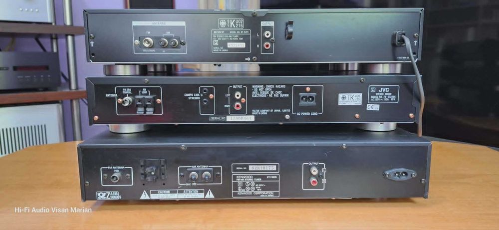 Tuner Jvs FX-572R , Kenwood KT-1100D , Sony ST-S211