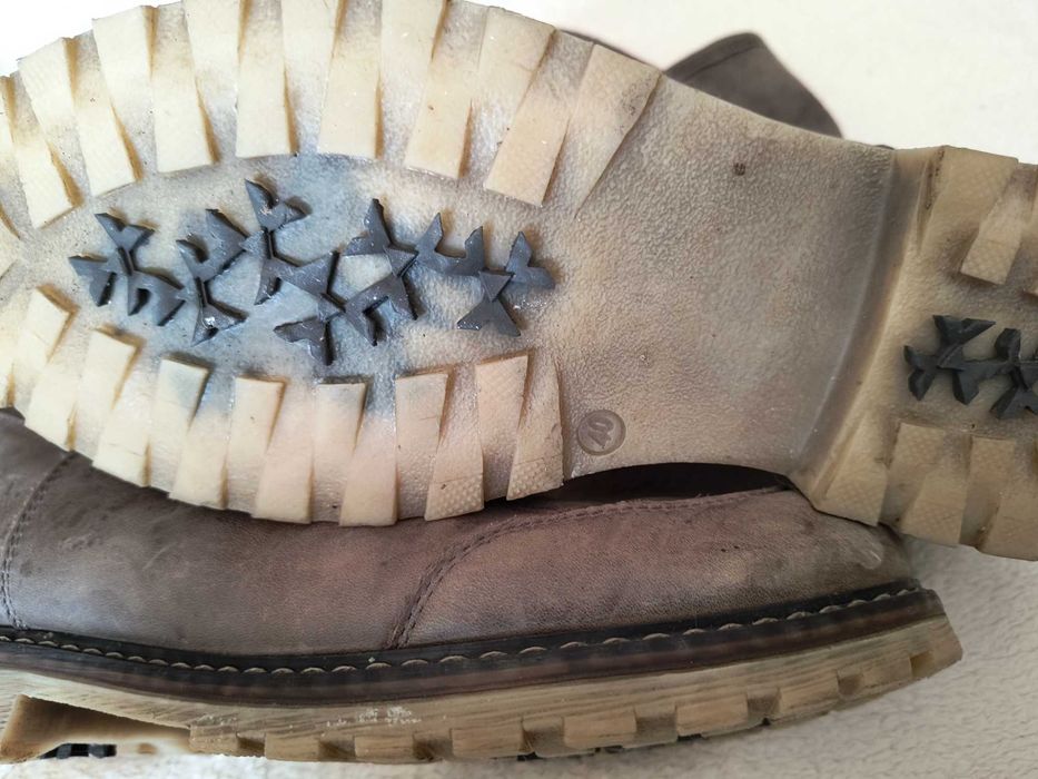 Дамски кожени боти на комфортно ходило